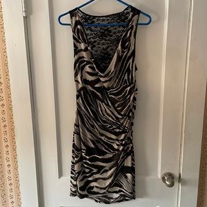 Bisou Bisou womens shoulder strap dress